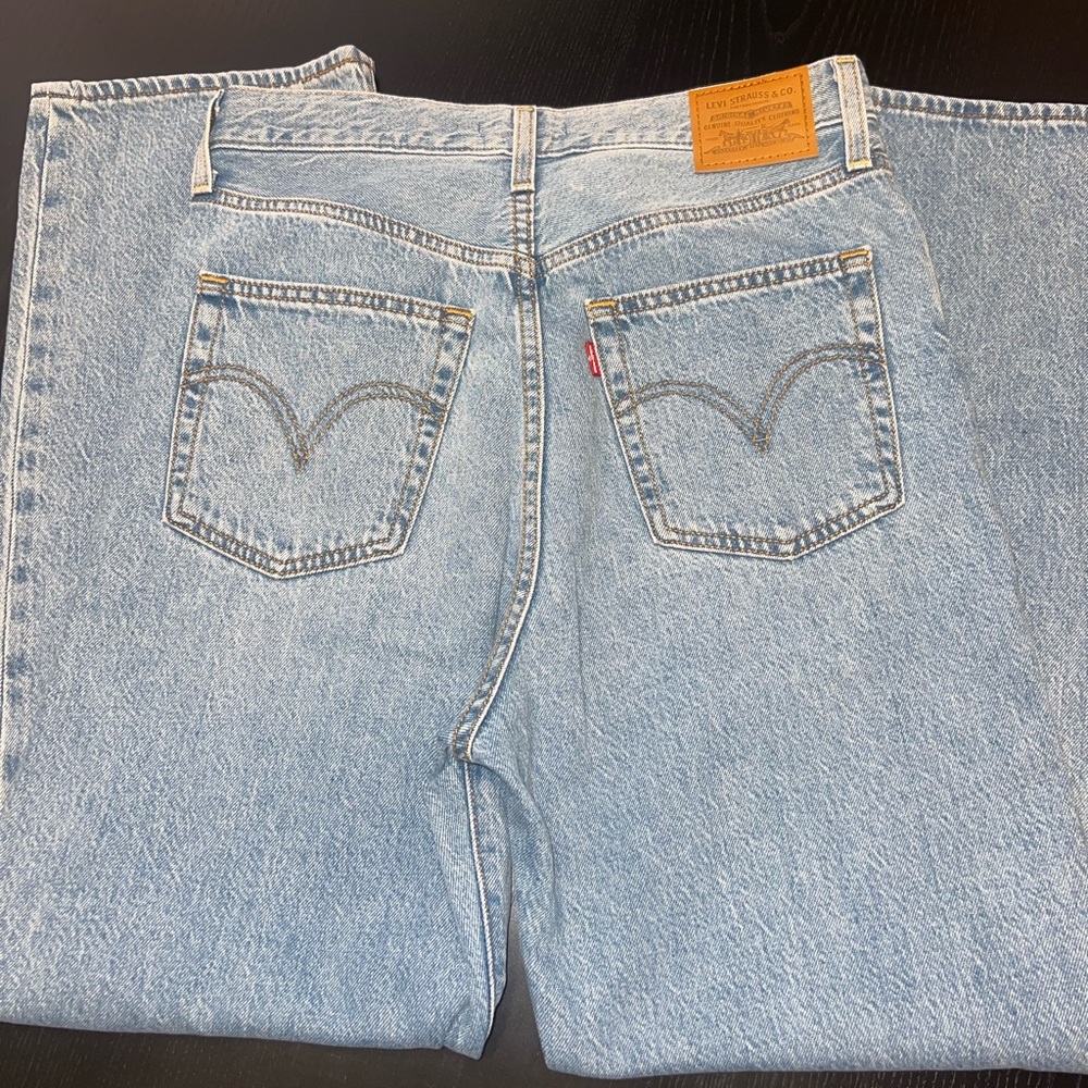 Levi's Light Blue Straight Jeans